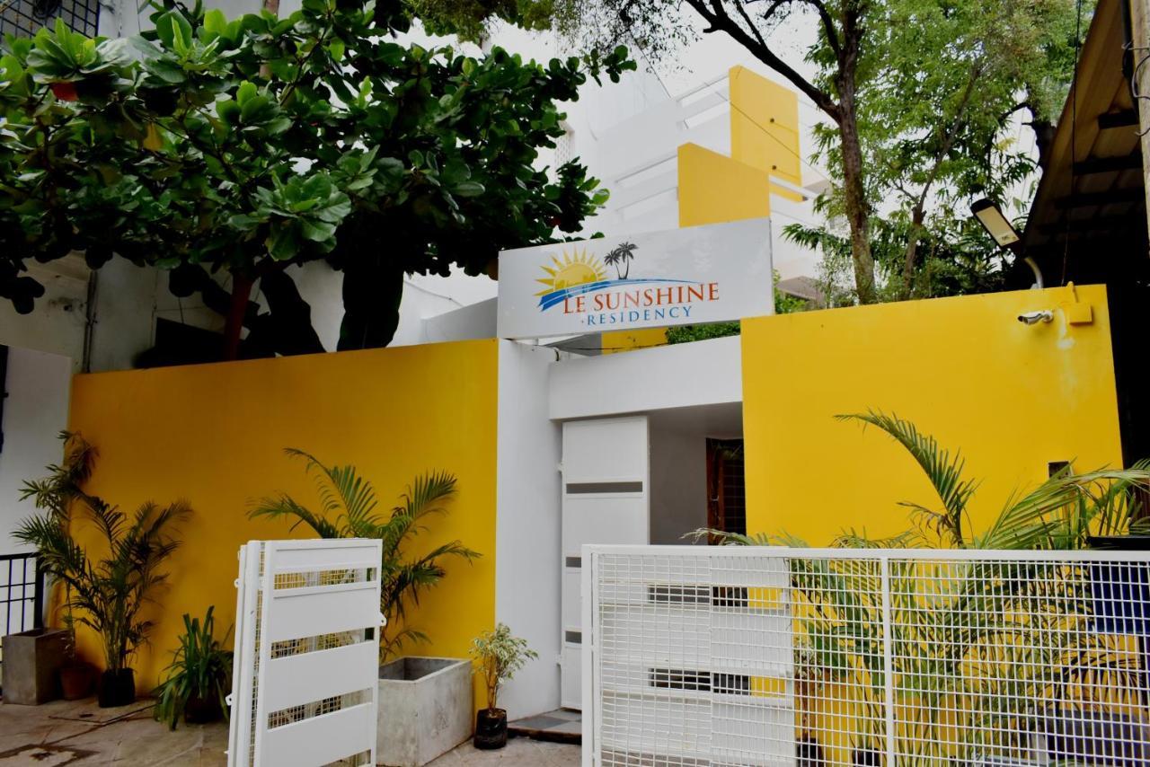 Le Sunshine Residency Leilighet Pondicherry Eksteriør bilde