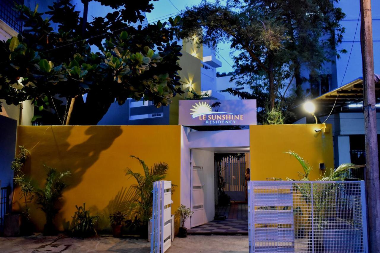 Le Sunshine Residency Leilighet Pondicherry Eksteriør bilde